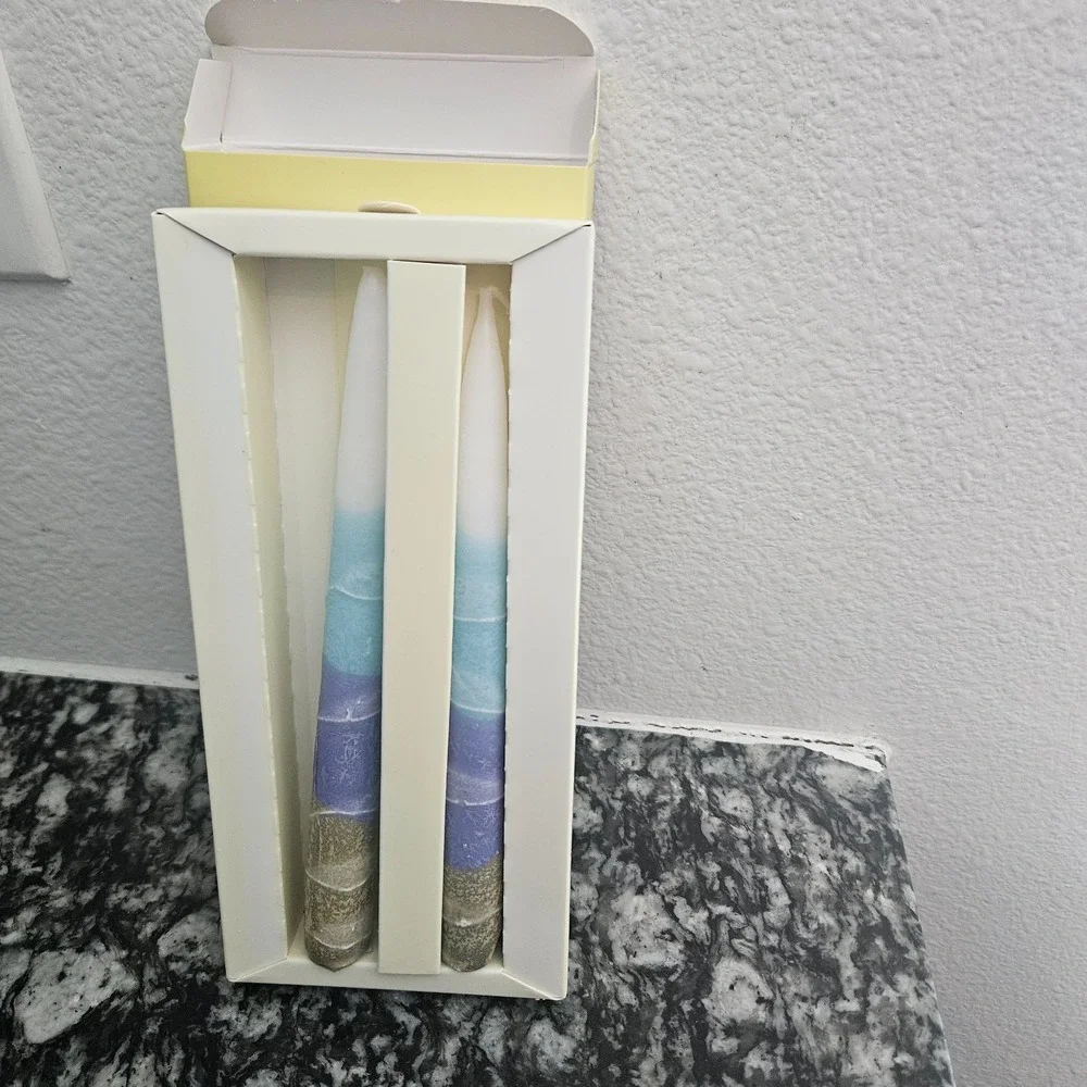 NEW Safed‎ Handcrafted Shabbat Candles – Made in Israel – Majestic Giftware